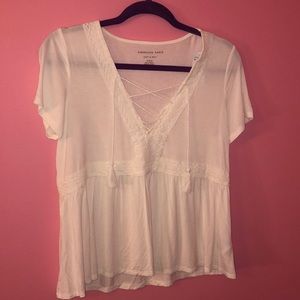 Short sleeve blouse